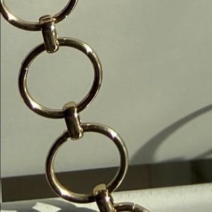 Charming Charlie Gold “Hoop” Chain Necklace